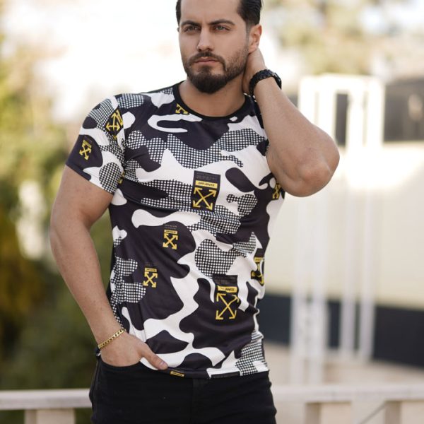 
                                    تیشرت مردانه مدل Offwhite                                                                    