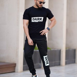 ست تیشرت شلوار مردانه مدل Dark کد 6005