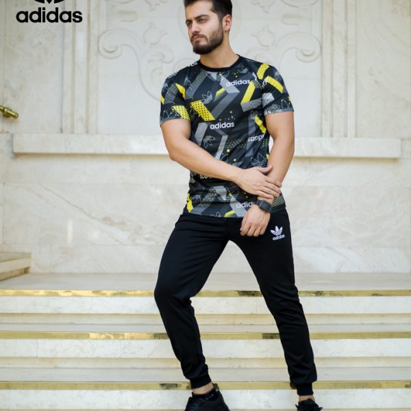
                                    ست تیشرت و شلوار adidas مدل ORIGINAL (زرد)                                                                    