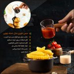 سس خوری مدل دسته چوبی