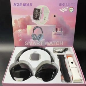 پک ساعت هوشمند و هدفون H25 max