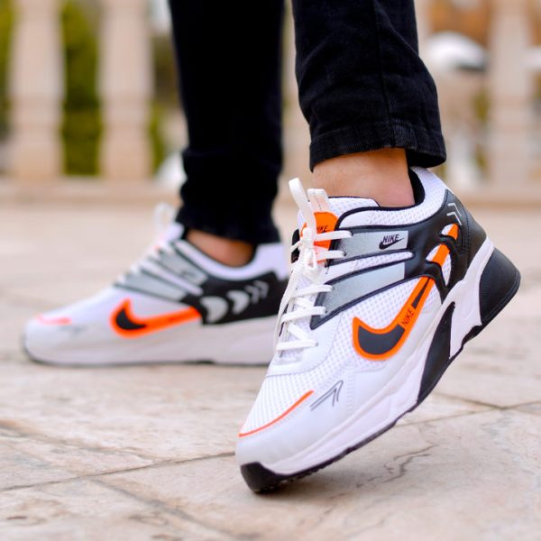 
                                    کفش مردانه NIKE مدل ORBIT (سفید نارنجی) کد 6283                                                                    