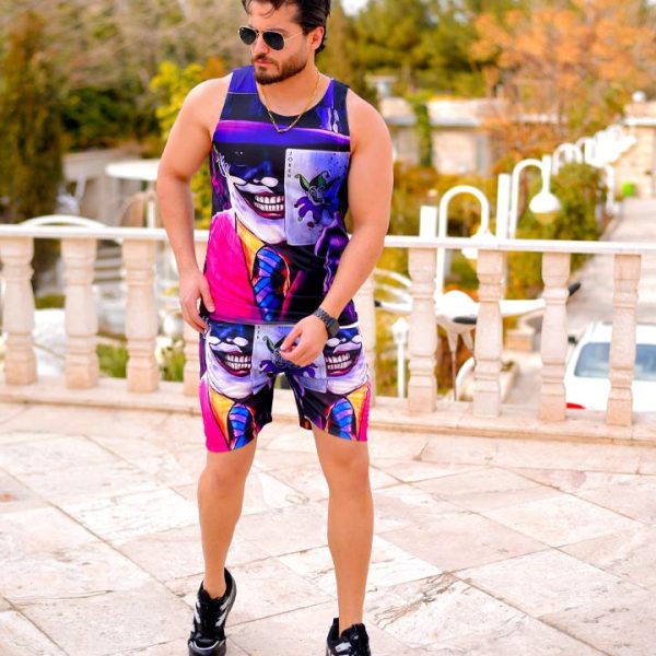 
                                    تاپ و شلوارک مدل joker کد 6274                                                                    