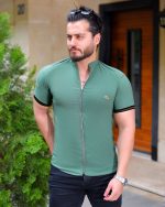 پیراهن نیم آستین مردانه مدل soprx کد6309